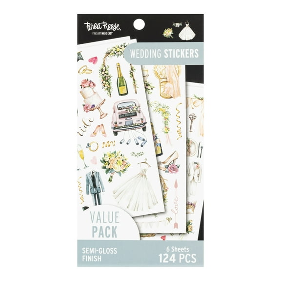 Brea Reese® Sticker Pack - Wedding Celebration