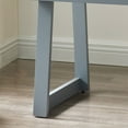 thumbnail image 4 of Kings Brand Furniture Charlie Square Side End Table, Couch Bedside Nightstand Sofa Table for Living Room/Bedroom/Office, Grey, 4 of 6