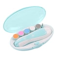 thumbnail image 1 of Coupe-ongles pour Bébé, Économe en Effort Portable Multifonctionnel Fonctionnement Sécuritaire Broyeur d'Ongles Électrique Haute Efficacité avec Boîte de Rangement pour Ongles d'Orteils Ongles des Mains, 1 of 8
