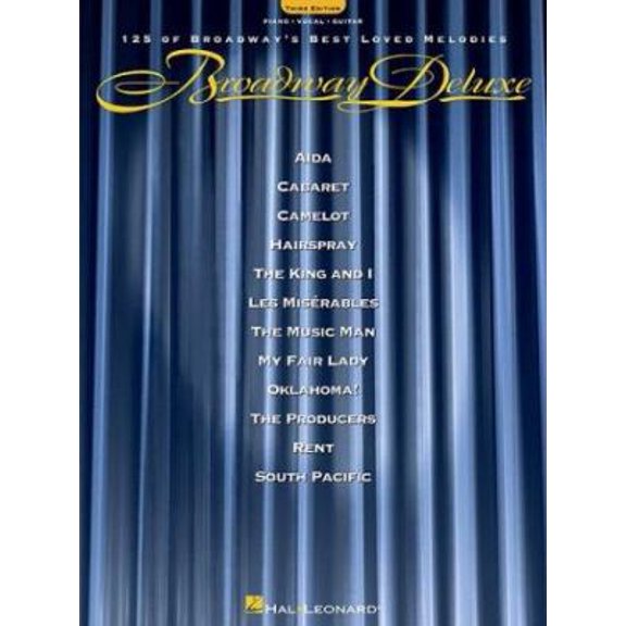 Pre-Owned Broadway Deluxe: 125 of Broadway's Best Loved Melodies (Paperback) 0881883069 9780881883060