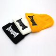 thumbnail image 5 of Gorro de lana completo de estilo coreano para mujer, gorro tejido de marca a la moda, gorro cálido y resistente al frío para hombre, Otoño/Invierno, 5 of 5