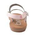 thumbnail image 3 of bebe Girls' Sandals - Kids' Open Toe Summer Shoes, Perfect Flat Sandals for Girls (Little Girl/Big Girl), 3 of 9