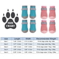 thumbnail image 2 of Deago 4PCS Dog Shoes for Small Dogs, Hot Pavement Summer Puppy Dog Boots & Paw Protectors with Soft Anti-Slip Rubber Sole, Mesh Breathable Dog Booties for Hardfloors, Walking Running, 2 of 9