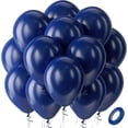 thumbnail image 2 of Yanonmyfd Guirnalda de Globos Kit de Arco,50 Piezas Kit de Globos de Fiesta de 18 Pulgadas para Bodas,Fiestas de Cumpleaños,Decoración de Fiestas Navideñas(Azul),Blanco-50pcs-18inch, 2 of 30