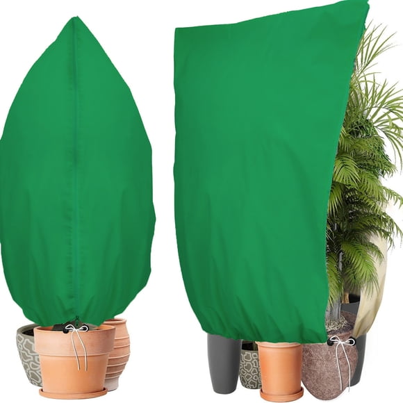 Xuewenshw Covers Frost Covers With Zipper Drawstring Cover Bags For Outdoor Winter Frost Cold Weather Shrubs Trees Jacket Covers Couch Covers Washable