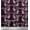 Wine Purple, variant on Soimoi Black Cotton Duck Fabric Floral & Paisley Decor Fabric Printed Yard 42 Inch Wide
