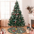 thumbnail image 7 of Sikiie Cute Animal Forest 30-48 inches {designName} Print Christmas Tree Skirt Snowman Xmas Tree Skirt with Edge Christmas Decorations for Holiday Party30", 7 of 7