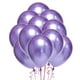 thumbnail image 1 of 50 piezas de 10 pulgadas de látex espesar globos de colores metálicos suministros de adornos de fiesta (púrpura), 1 of 5