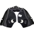 thumbnail image 1 of AGV Pista GP RR Helmet Cheek Pads Gray | Yellow X-Large, 1 of 2