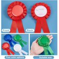 thumbnail image 3 of 16PCS 4 Colors Ribbon Award Medals Rosette Ribbon Blank Award Ribbon Badge Blue Red and White Prize Ribbons Honorable Recognition Ribbons for Competition Sport Event School Contest, 3 of 5