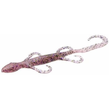 Zoom Bait Magnum Lizard 8" Fishing Bait – Salt-Impregnated, Black, For Big Bass 4 thumbnail image