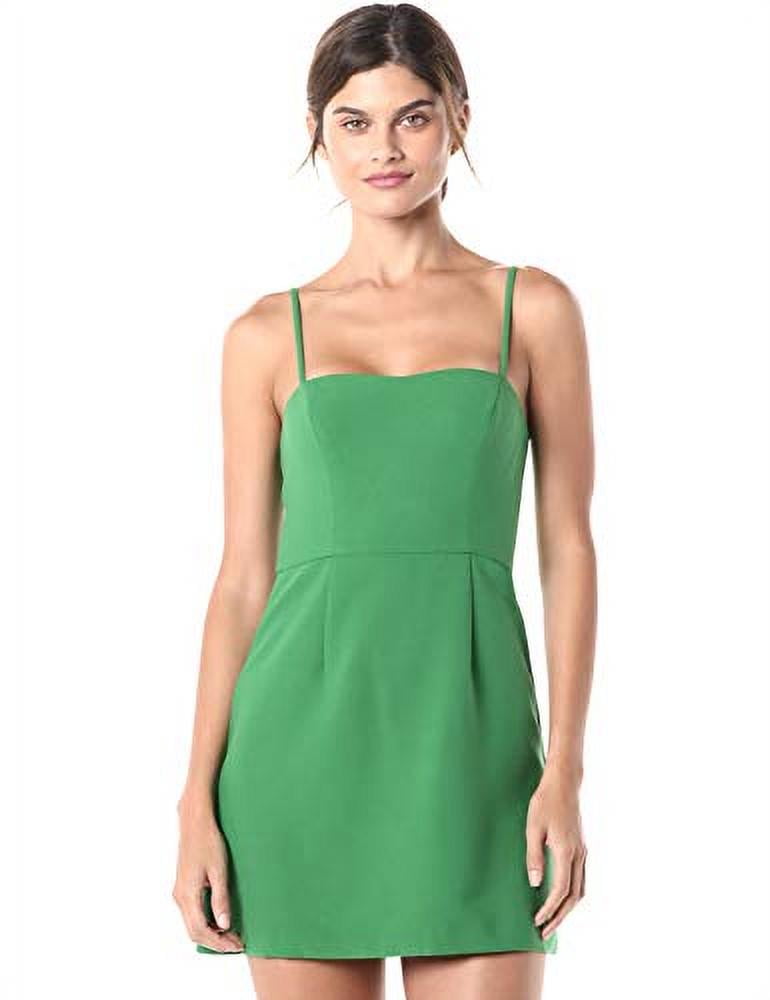 Flame V-Neck French Connection Womens Whisper Light Sleeveless Strappy Stretch Mini Dress 6