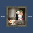 thumbnail image 2 of To My Parents on My Wedding Day, Marriage Day Gift For Mom and Dad from Bride or Groom, 6320BW, 2 of 9