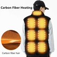 thumbnail image 5 of La chaqueta autocalentable por USB recargable con paneles acolchados de 9 zonas puede proporcionar calor tanto para hombres como para mujeres., 5 of 5