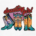 thumbnail image 3 of Dazzling Girl T-Shirt Blessed and Lucky Cowgirl Cute South Vintage Retro American Heritage Tradition Women's Tee, 3 of 7