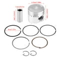 thumbnail image 3 of 43mm Piston Rings Kit Assembly for GY6 Horizontal Engine Scooter Moped Motorcycle, 3 of 9