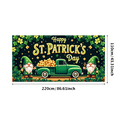 thumbnail image 6 of LUUFILx St. Patrick's Day Background Gnome Backdrop Party Supplies Decorations Banner Photography Props Festival Celebration Decor, 6 of 9
