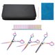 thumbnail image 5 of Tijeras curvas profesionales para cortar el pelo de perros y mascotas, tijeras de peluquería, 5 of 15