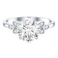 thumbnail image 4 of Rosec Jewels Certified Lab Grown 3 Carat Diamond Engagement Ring for Women - EF-VS Quality - Gift For Special Occasion, 18K White Gold, US 6.50, 4 of 8