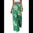 thumbnail image 2 of Pantalones Palazzo Elásticos de Pierna para Mujer, Informales, Cómodos y de Cintura Media. Estilo 2 L, 2 of 5