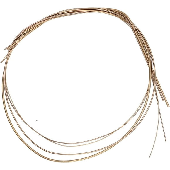 ZOUSSIQI 4Pcs Copper Solder Wires Set,Great Flexible Soldering Wire with Low Melting Point,Multiple sizes of Solder Wires for Jewelry Making and Electronics Repair,0.5mm 0.7mm 1.0mm 1.5mm CA919-56507