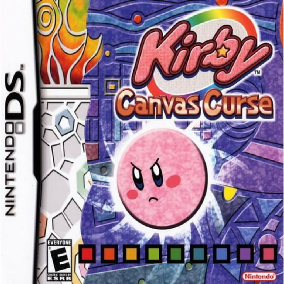 Kirby: Canvas Curse (Nintendo DS, 2005) Adventure Game