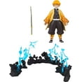 thumbnail image 2 of Demon Slayer Kimetsu No Yaiba 5 Inch Action Figure Deluxe Basic Wave 1 - Zenitsu Agatsuma Thunder First Form, 2 of 2