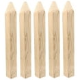 thumbnail image 4 of GAXIRE 5Pcs Fence Post Stakes Synthetic Material Construction Gardening 11.8x1.2x1.2in, 4 of 8