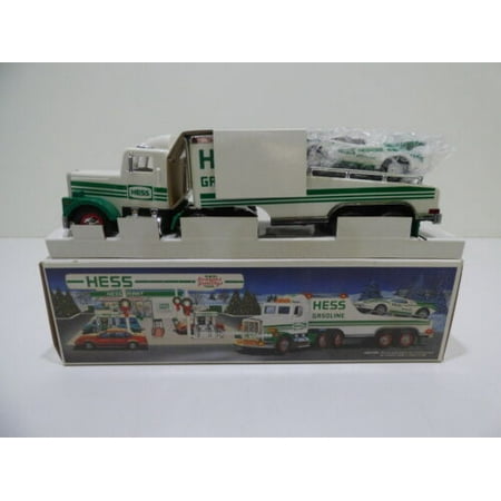 1991 HESS TOY TRUCK WITH RACER