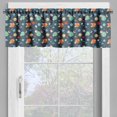 thumbnail image 2 of Ambesonne Cartoon Window Valance, Planets in Space, 54" X 12", Multicolor, 2 of 5