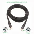 thumbnail image 2 of 10ft PD Cable Type-C to USB-C Charger Cord Power Wire Sync Braided Fast W6V for Motorola Moto Z3,Play,Z2 Play,Z Play Droid,Force,Droid,X4, Revvlry Plus, Edge Plus, G7,Power,Play,G6,G Stylus, 2 of 7