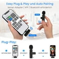 thumbnail image 5 of Wireless Lavalier Microphone for iPhone - Lapel Microphone Wireless Microphone with Clip Mini Lapel Mic for External Recording Video Recording, 5 of 7