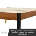thumbnail image 5 of DeCoro Devon Full Metal Platform Bed Frame | Durable Steel Frame & Wood Slat for Long-Lasting Comfort | Sturdy Mattress Foundation | No Box Spring, Easy Assembly, Space-Saving | Full, 5 of 8