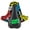 Black/Neon Green, variant on Reverse Nico Vink Shovel and Shred Saddle, Black/Yellow