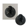 thumbnail image 2 of Modelo De Oreja De Simulación De Silicona Negra Para Exhibición De Joyas Asmr Sleep Helping Right Ear Black Sunnimix Modelos de simulación de oído, 2 of 8