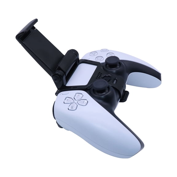 PS5 Controller Phone Mount Holder for iPhone Android,PS5 Remote Play Backbone Clip Compatible with Playstation 5 Dualsense Gaming Controller with Adjustatble Switch Black