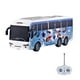 thumbnail image 2 of Autobús de juguete con simulación LED de cuatro vías | Modelo de autobús de control remoto a escala 1:30 con patrones realistas | Plástico ABS duradero para niños, 2 of 6
