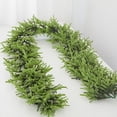 thumbnail image 5 of SUSHANG Green Festive Christmas Vine, Reusable & Flexible Versatile Garland for Wreath Embellishment, Door Hanging, Stair Handrail and Hotel Mall Showcase Scene Decoration, 5 of 9