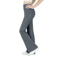 thumbnail image 5 of Girls' High Waisted Yoga Pants Casual Legging Flare Pants Athletic Dance Pants with Pockets for Workouts & Daily Wear (6-15 Years), 5 of 8