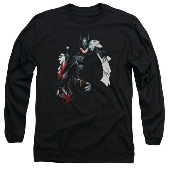 Batman - Joker Harley Choke - Long Sleeve Shirt - Medium