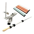 thumbnail image 2 of Rongfmy Professional Knife Sharpener System Fixed Angle Grinder Aluminum Alloy Whetstone B, 2 of 9