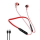 thumbnail image 1 of Auricular Medio en la oreja Auriculares estéreo inalámbricos a prueba de agua Auriculares compatibles con Bluetooth 4.2 Auriculares para colgar en el cuello, rojo AweSitey EL000087-03, 1 of 2