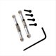 thumbnail image 3 of Kit de Barra de Dirección Ajustable para Coche RC 1/16 UD M16, Accesorios Plateados, 3 of 5