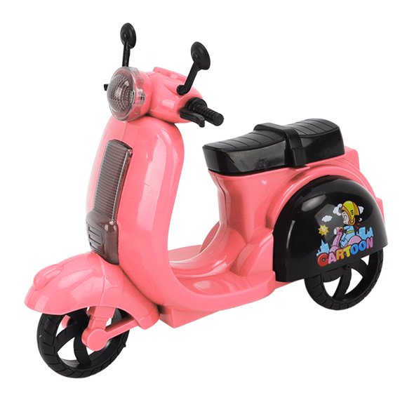 Moto Électrique Jouet, Mini Moto Jouet Intéressant Design d'Angle Arrondi Sûr pour Cadeaux d'Anniversaire Bleu, Rouge