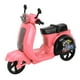 thumbnail image 5 of Juguete de motocicleta eléctrica educativo con sonido, luz y música, modelo de motocicleta de simulación para niños y niñas, color rojo, 5 of 14