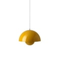 thumbnail image 2 of TISHITA Modern Pendant Light Decorative LED Ceiling Hanging Lamp for Dining Room Hallway Yellow, 2 of 8