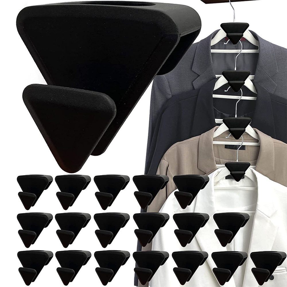 30PCS Clothes Hanger Connector Hooks Space Saving Cascading Hangers