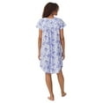 thumbnail image 3 of Aria 100% Cotton Short Sleeve Scoop Neck Nightgown with Pockets, Women’s sizes S-5X, 3 of 5