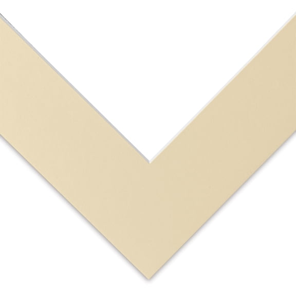 Blick Pre-Cut Mat - Cream, 8" x 10" (4-1/2" x 6-1/2" Opening)
