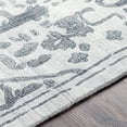 thumbnail image 6 of Surya Hightower HTW-3013 96x120" Rectangle Fabric Area Rug in Light Gray/Black, 6 of 7